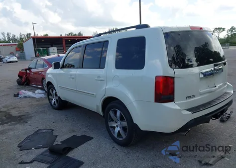 2013 Honda Pilot Touring из США, поврежденный, VIN 5FNYF3H95DB011430